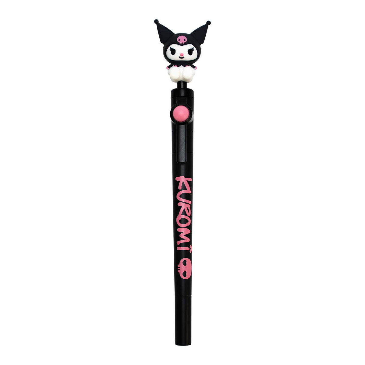 Sanrio Kuromi - Stylo anti-stress avec figurine à collectionner