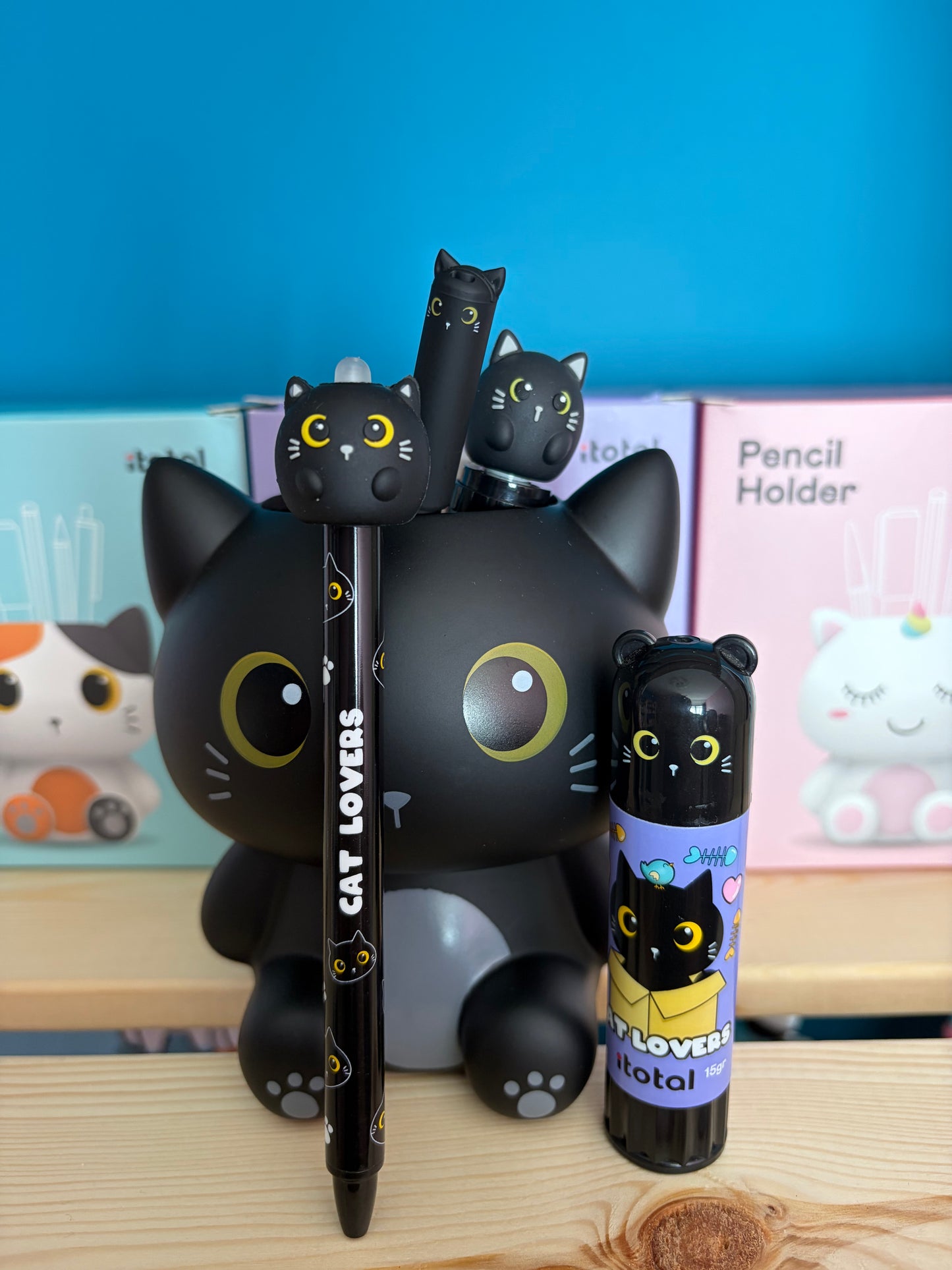 Set Papeterie - Chat Noir