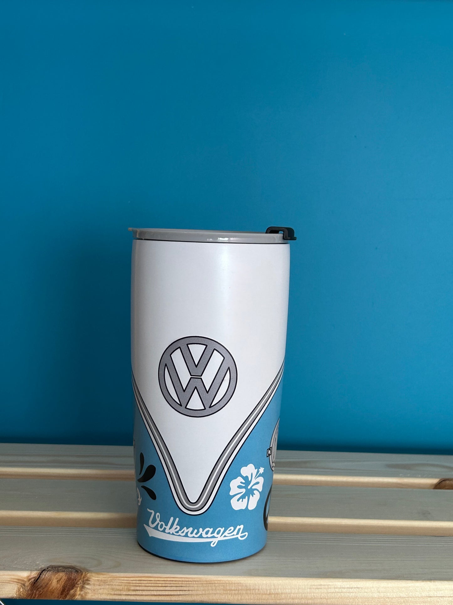 Tasse Thermique Isolée en Acier Inoxydable 500ml Volkswagen - Van Bus Combi VW T1 Surf Adventure