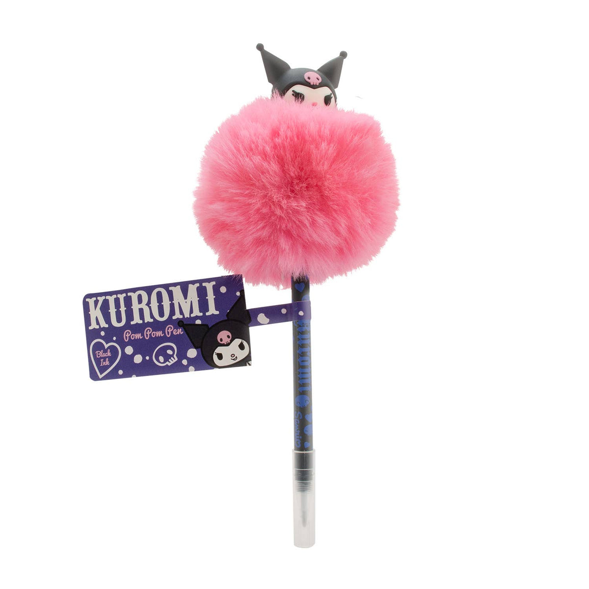 Stylo Pompon Kuromi Sanrio