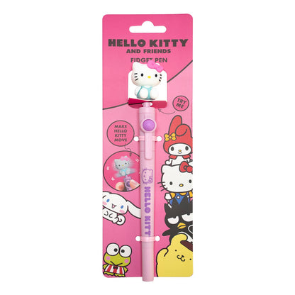 Stylo Fidget Hello Kitty Sanrio avec figurine à collectionner