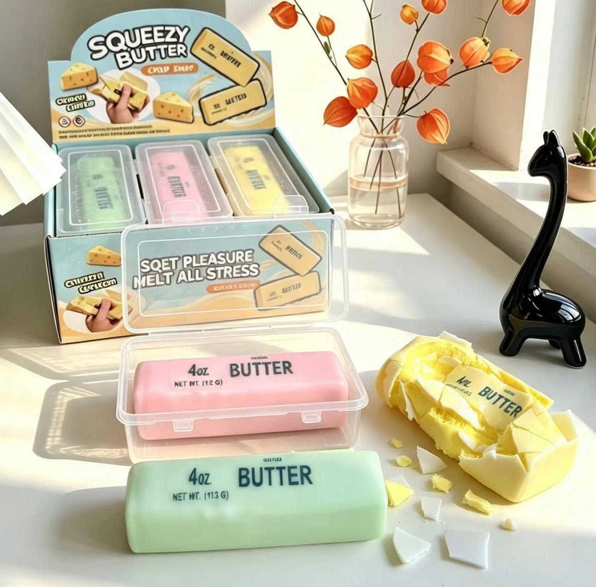 Crispy Butter Squishy Multicolor