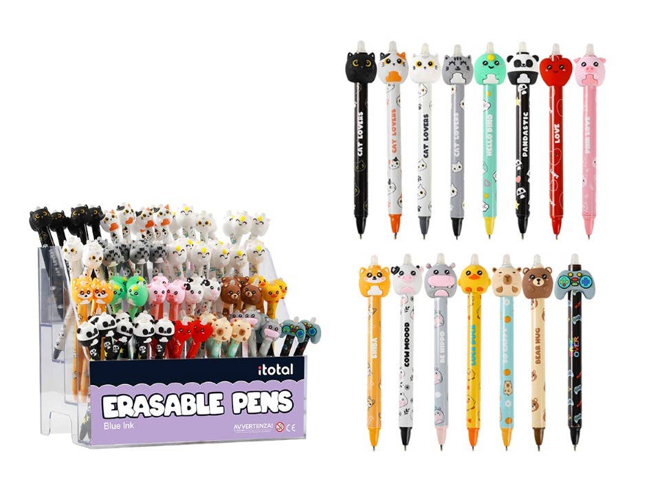 Stylos Effaçables 3D Assortis