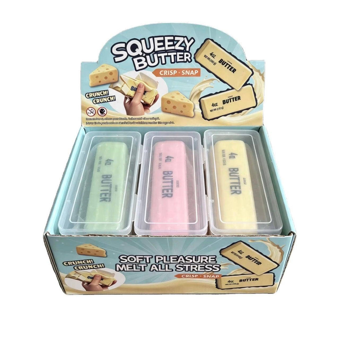Crispy Butter Squishy Multicolor