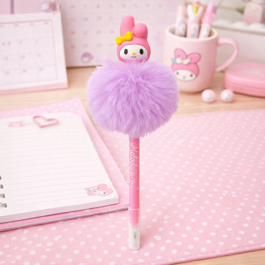 Sanrio My Melody - Stylo avec pompon