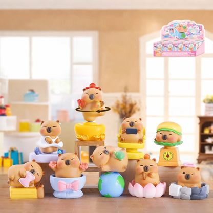 Blind box Capybara Kawai - Boite mystère Capybaras figurines