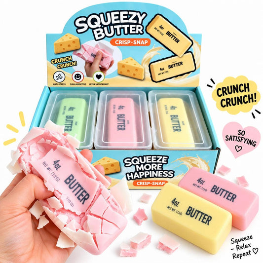 Crispy Butter Squishy Multicolor