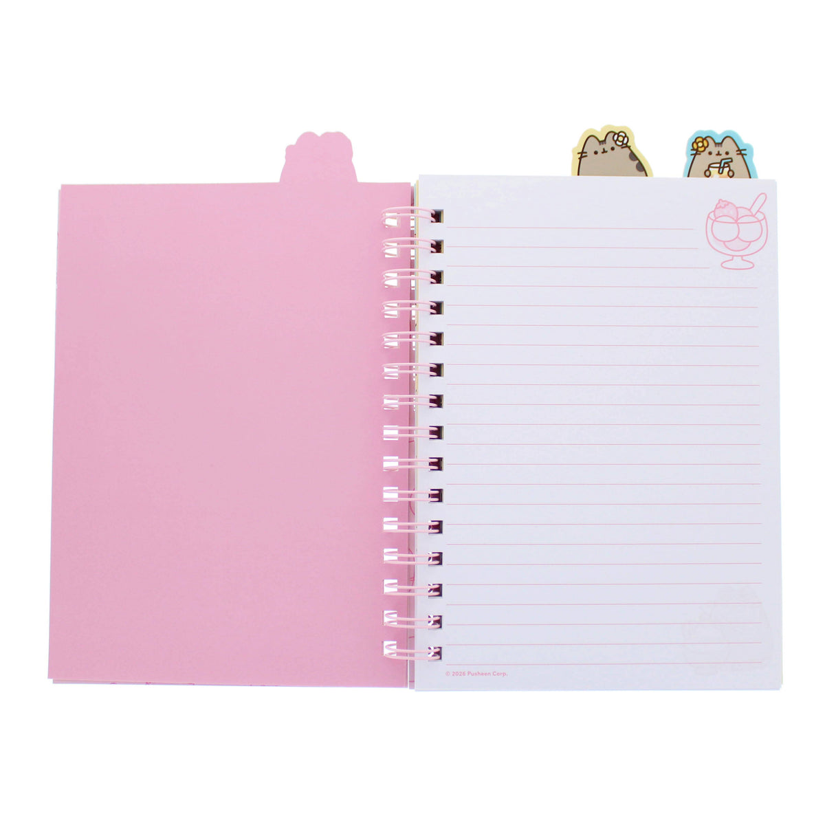 Pusheen - carnet A5 pour projets