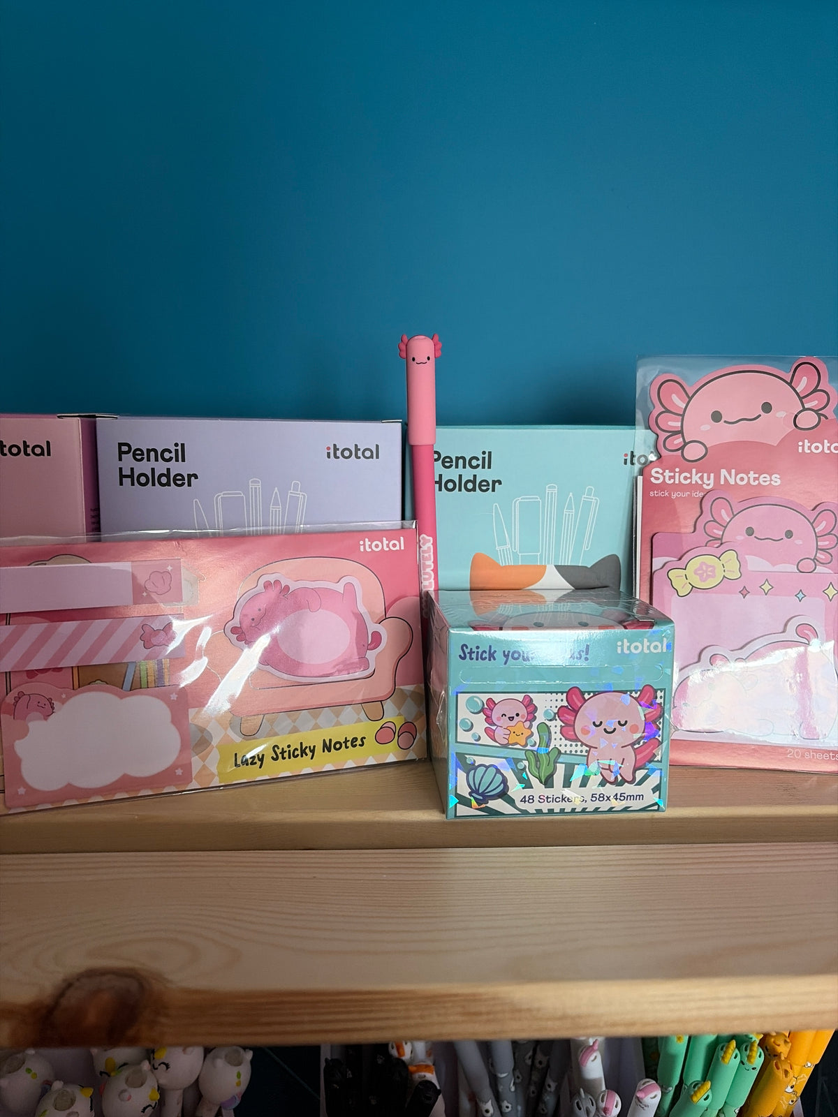 Set Papeterie - Axolotl