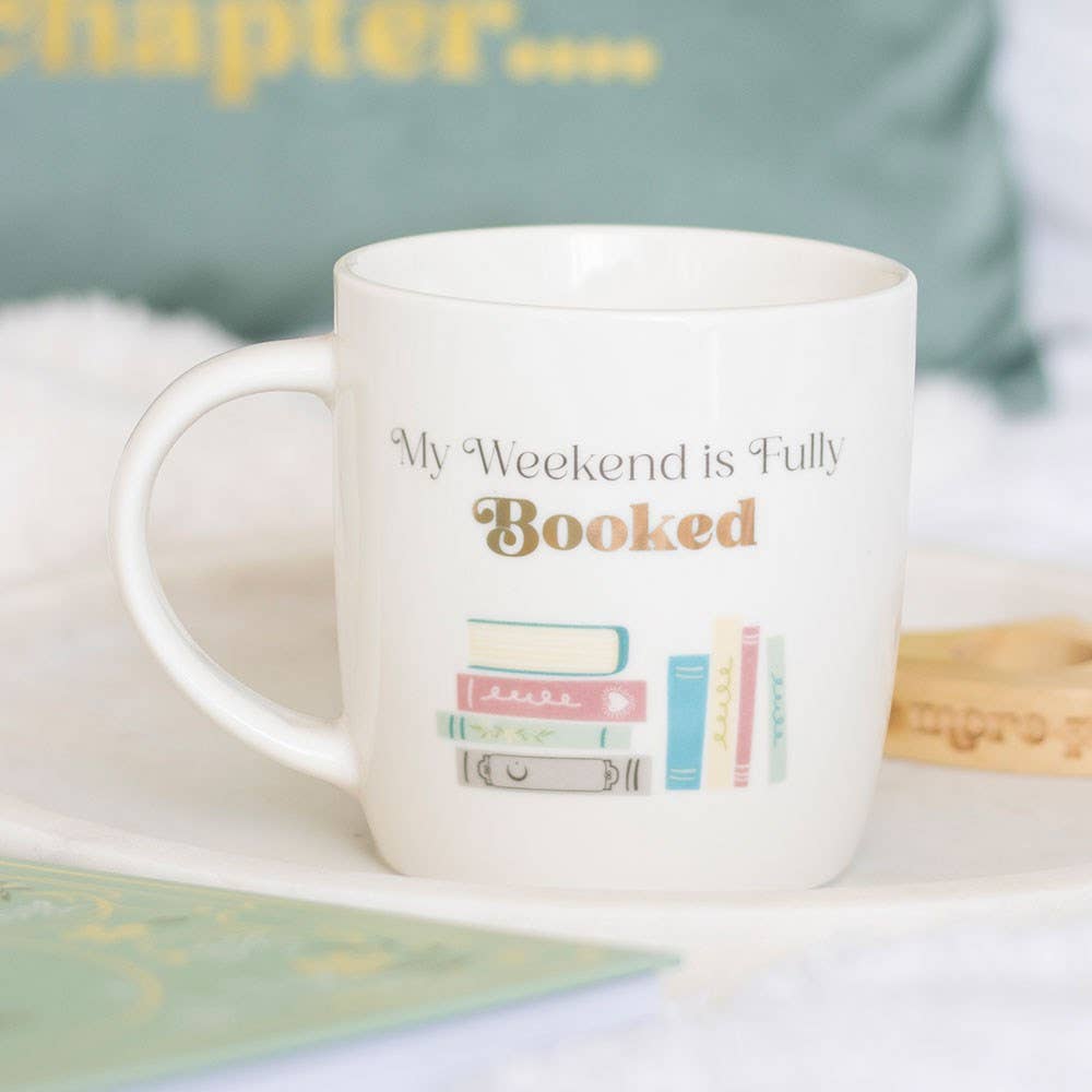 Ma tasse "Mon week-end est entièrement réservé"