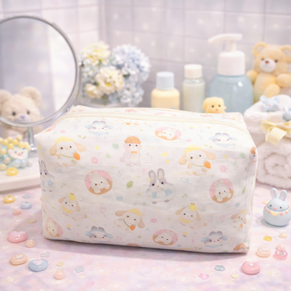 Trousse de toilette Lapins pastels