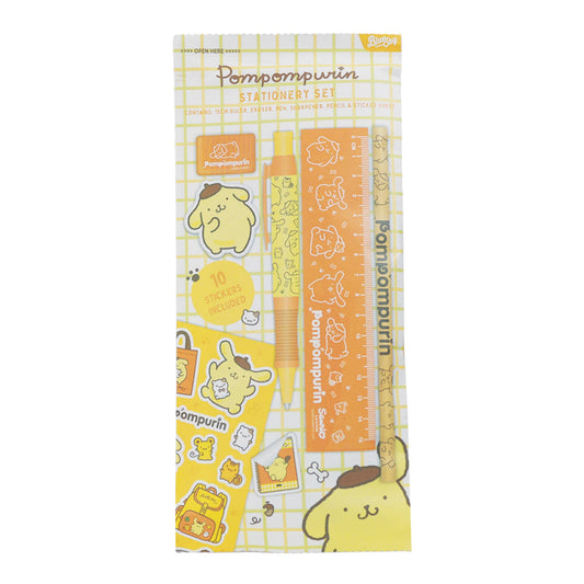 Sanrio Pompompurin - Ensemble de papeterie 6 pièces