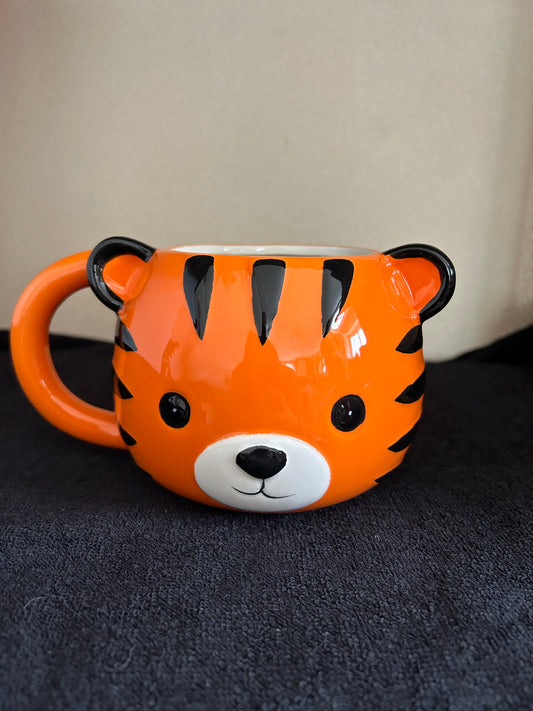 Mug en Céramique Animal Jungle & Zoo Adoramals - Tête de Tigre