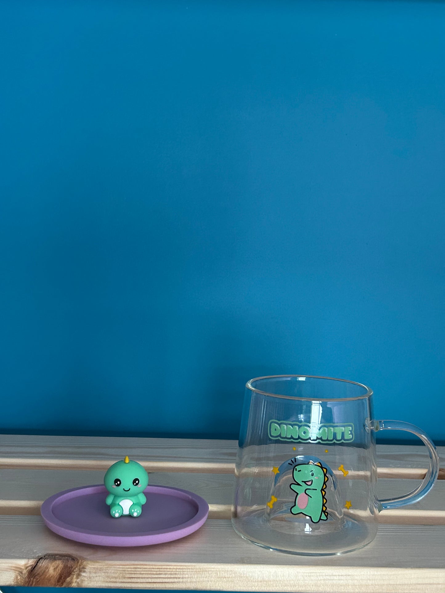 Tasse en verre avec couvercle en silicone