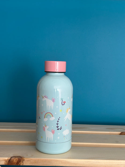 Gourde Isolée 350ml en Acier Inoxydable pour Boissons Chaudes ou Froides - Unicorn Magic - Licorne