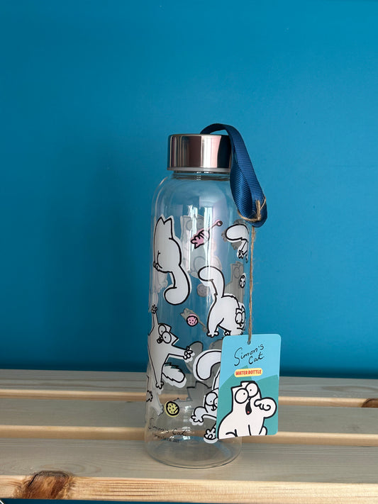 Bouteille (Gourde) 500ml en Plastique Renforcé SK Ecozen avec Bouchon Métallique Simon's Cat 2021 - Chat