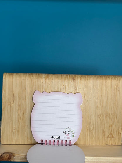 Bloc-notes en forme d'animaux