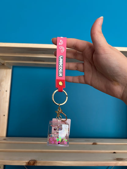 Porte-clés cube Bubble assortis