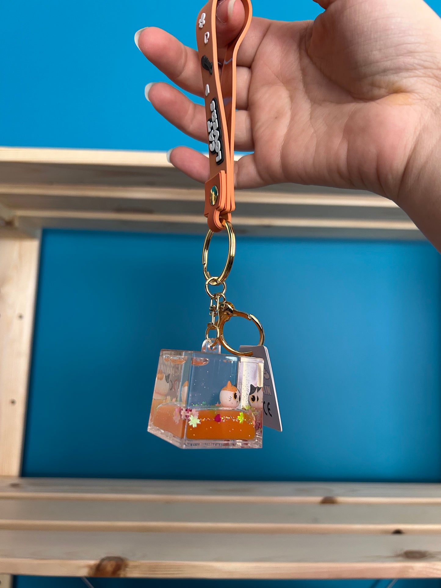 Porte-clés cube Bubble assortis