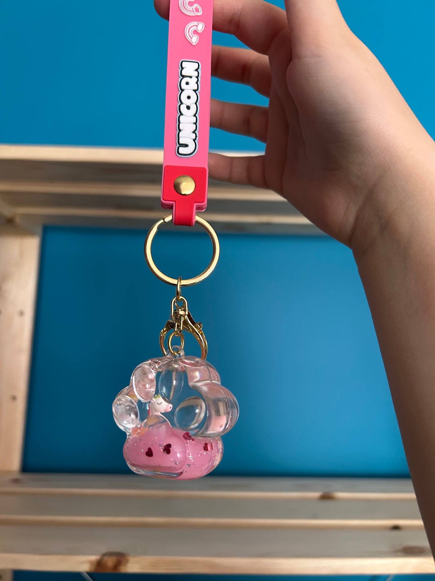 Porte-clés patte Bubble assortis