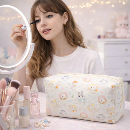 Trousse de toilette Lapins pastels