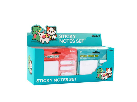 Bloc-notes adhésifs variés