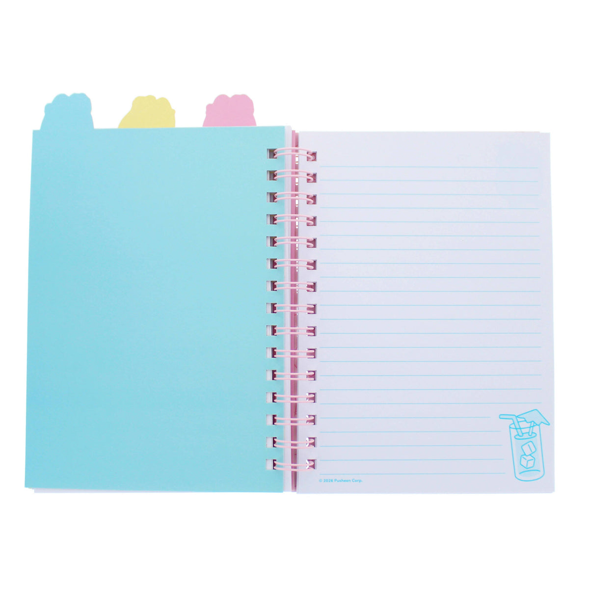 Pusheen - carnet A5 pour projets