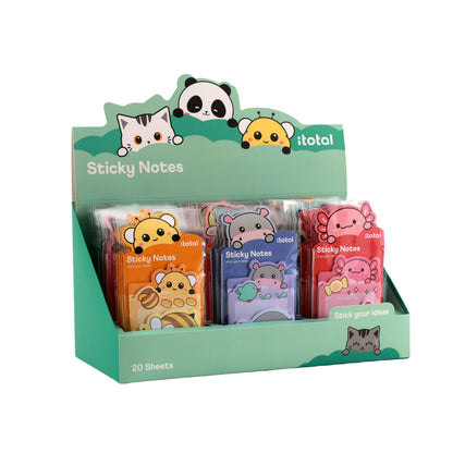 Sticky Pads Assortis - Présentoir 36 Pcs