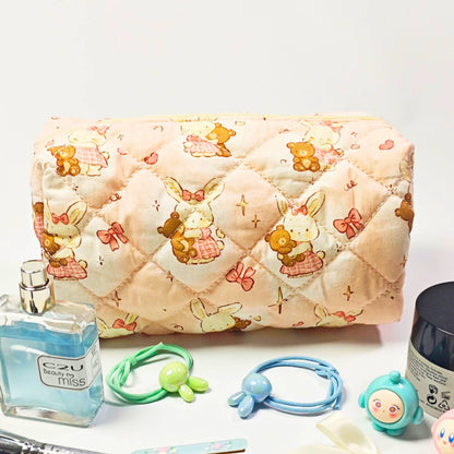 Trousse de toilette Lapinours étoilé Kawaï